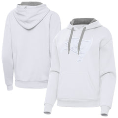 Tampa Bay Buccaneers Antigua Women's Victory Pullover Hoodie - White on sale