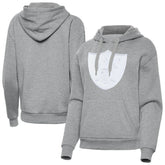 Las Vegas Raiders Antigua Women's Victory Pullover Hoodie - Heather Gray online