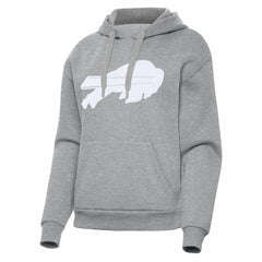Buffalo Bills Antigua Women's Victory Pullover Hoodie - Heather Gray online