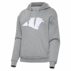 Carolina Panthers Antigua Women's Victory Pullover Hoodie - Heather Gray sale