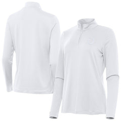 Indianapolis Colts Antigua Women's Reprocess Quarter-Zip Top - White discount