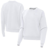 Washington Commanders Antigua Women's Victory Crew Pullover Sweatshirt - White online