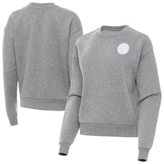 Pittsburgh Steelers Antigua Women's Victory Crew Pullover Sweatshirt - Heather Gray discount