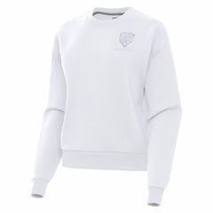 Chicago Bears Antigua Women's Victory Crew Pullover Sweatshirt - White sale
