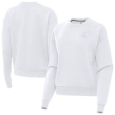Arizona Cardinals Antigua Women's Victory Crew Pullover Sweatshirt - White cheap