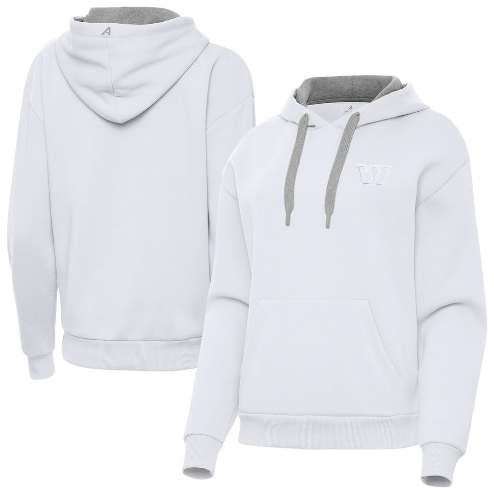Washington Commanders Antigua Women's Victory Pullover Hoodie - White for sale
