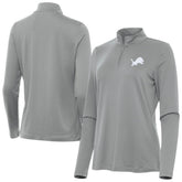 Detroit Lions Antigua Women's Reprocess Quarter-Zip Top - Gray discount