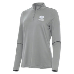 Green Bay Packers Antigua Women's Reprocess Quarter-Zip Top - Gray online