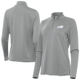 Buffalo Bills Antigua Women's Reprocess Quarter-Zip Top - Gray discount