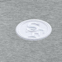 San Francisco 49ers Antigua Women's Victory Crew Pullover Sweatshirt - Heather Gray outlet