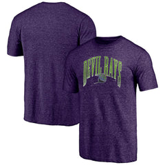 Tampa Bay Rays Purple Cooperstown Collection Line Corps Tri-Blend T-Shirt