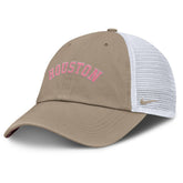 Houston Astros Unisex Mother's Day Club Trucker Adjustable Hat Khaki/White