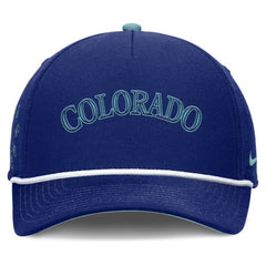 Colorado Rockies Father's Day Rise Adjustable Hat Royal