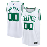 Boston Celtics Youth Fast Break Custom Replica Jersey - White - Association Edition shop