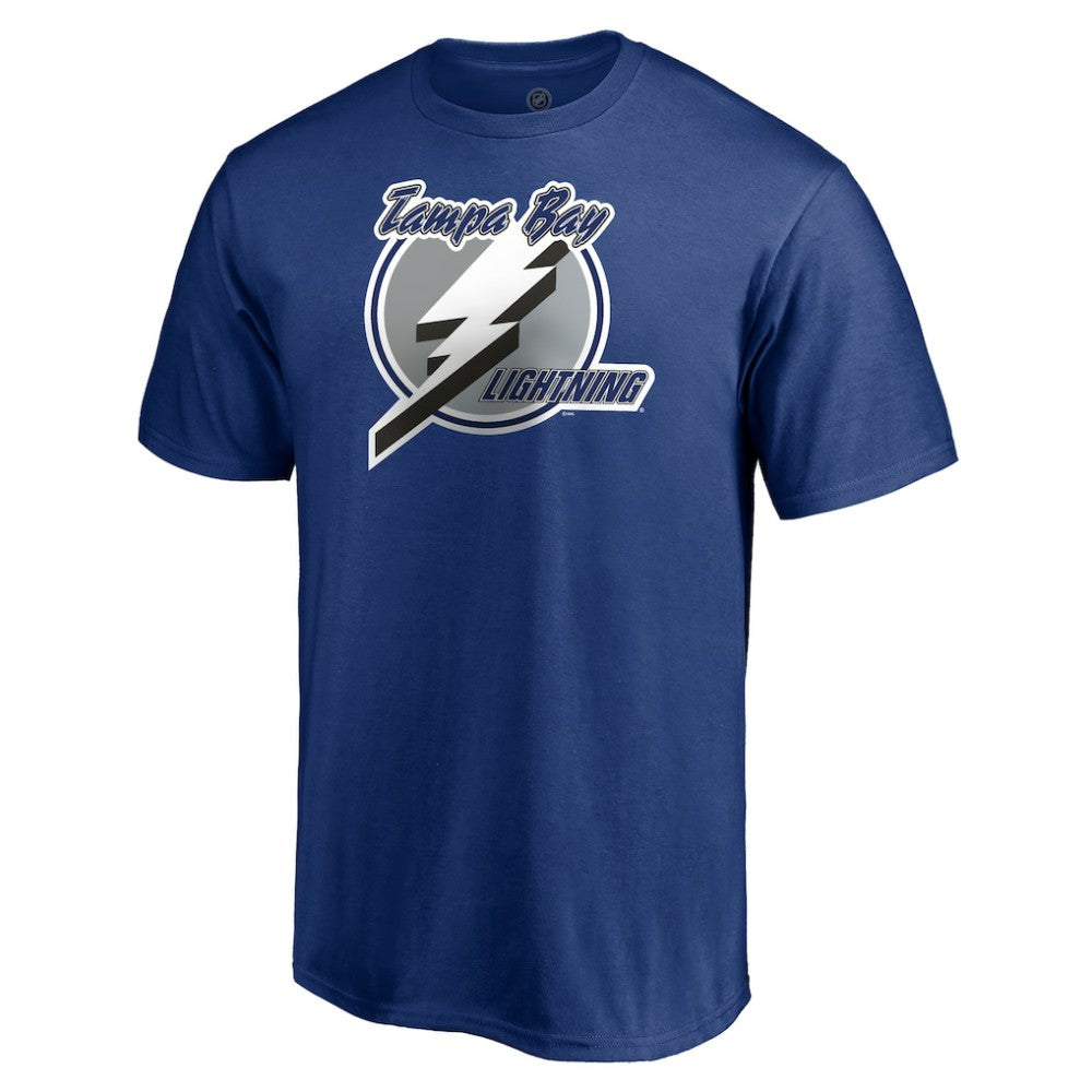 Tampa Bay Lightning Blue Primary Logo T-Shirt T-shirts