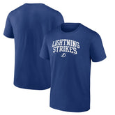 Tampa Bay Lightning Blue Proclamation T-Shirt T-shirts