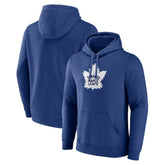 Toronto Maple Leafs Blue Primary Logo Pullover Hoodie Hoodies