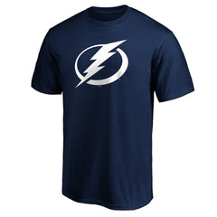 Tampa Bay Lightning Navy Primary Logo T-Shirt T-shirts