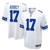Brandon Aubrey Dallas Cowboys Game Jersey - White for sale