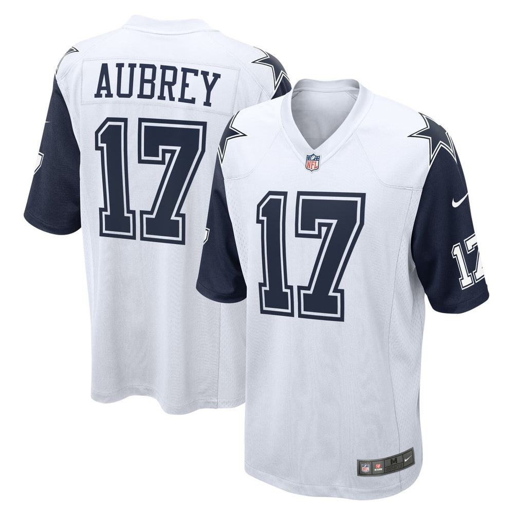 Brandon Aubrey Dallas Cowboys Alternate Game Team Jersey - White on sale