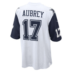 Brandon Aubrey Dallas Cowboys Alternate Game Team Jersey - White on sale