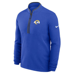 Los Angeles Rams Lightweight Victory Dri-FIT Half-Zip Pullover - Royal online