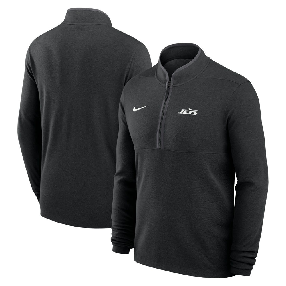 New York Jets Lightweight Victory Dri-FIT Half-Zip Pullover - Black online