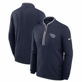 Tennessee Titans Lightweight Victory Dri-FIT Half-Zip Pullover - Navy discount