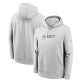 Kansas City Chiefs Edge Pack French Terry Club Pullover Hoodie - Gray discount