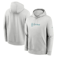 Miami Dolphins Edge Pack French Terry Club Pullover Hoodie - Gray online
