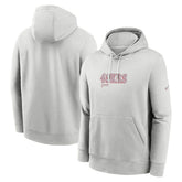 San Francisco 49ers Edge Pack French Terry Club Pullover Hoodie - Gray online