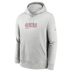 San Francisco 49ers Edge Pack French Terry Club Pullover Hoodie - Gray online