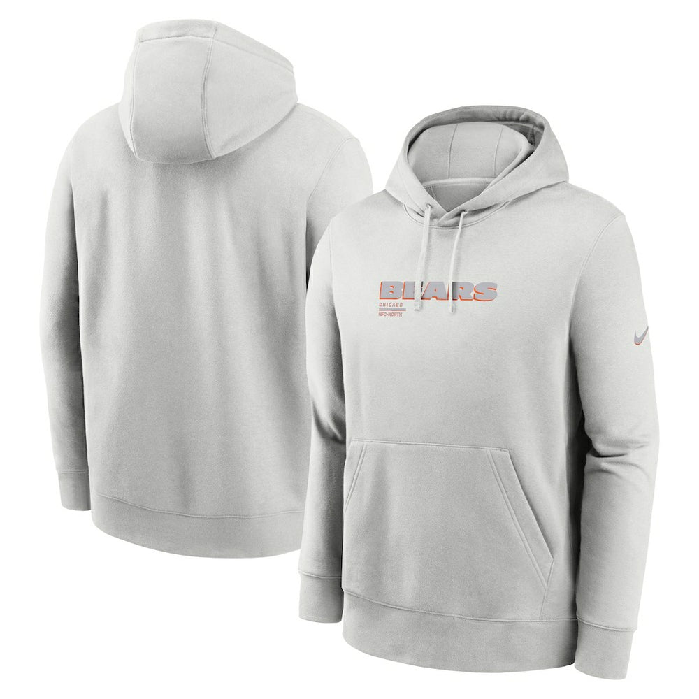 Chicago Bears Edge Pack French Terry Club Pullover Hoodie - Gray online