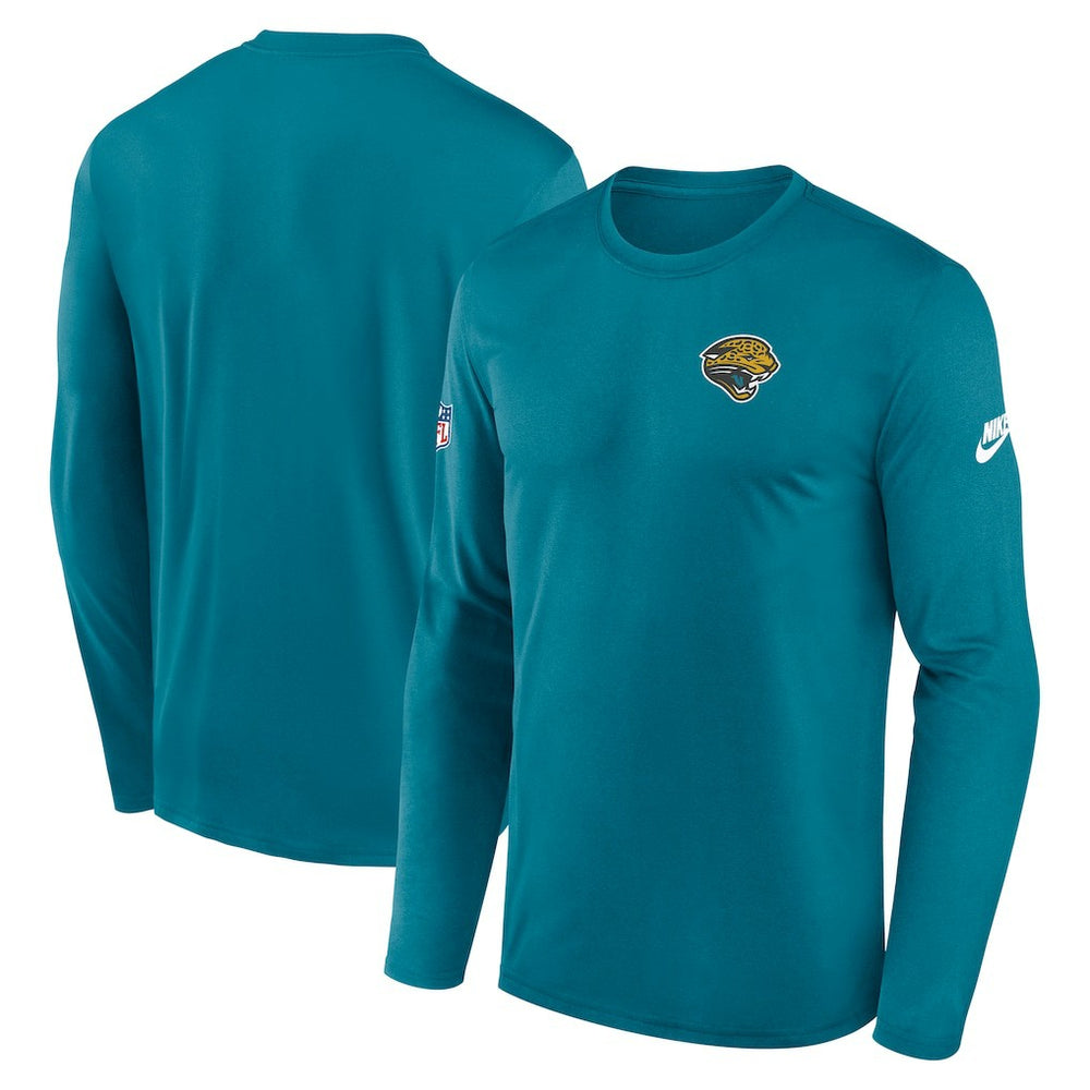 Jacksonville Jaguars Legend Small Logo Dri-FIT Long Sleeve T-Shirt - Teal discount