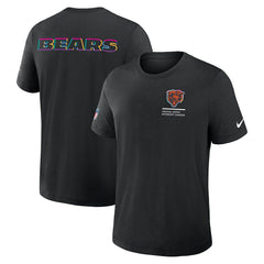 Chicago Bears 2025 NFL Crucial Catch Tri-Blend Dri-FIT T-Shirt - Black for sale