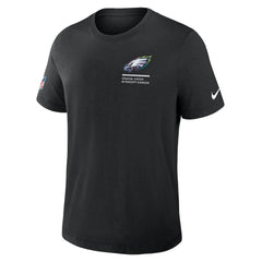 Philadelphia Eagles 2025 NFL Crucial Catch Tri-Blend Dri-FIT T-Shirt - Black for sale