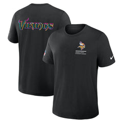 Minnesota Vikings 2025 NFL Crucial Catch Tri-Blend Dri-FIT T-Shirt - Black discount