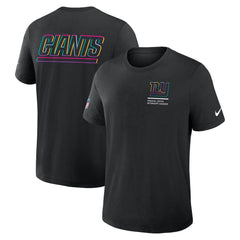 New York Giants 2025 NFL Crucial Catch Tri-Blend Dri-FIT T-Shirt - Black discount