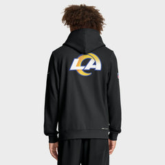 Los Angeles Rams Sideline Standard Issue Utility Player Dri-FIT Full-Zip Hoodie - Black online