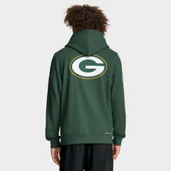 Green Bay Packers Sideline Standard Issue Utility Player Dri-FIT Full-Zip Hoodie - Green for sale