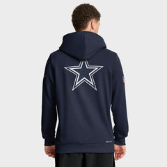 Dallas Cowboys Sideline Standard Issue Utility Player Dri-FIT Full-Zip Hoodie - Navy cheap