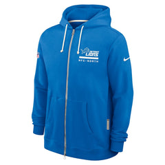 Detroit Lions Sideline Standard Issue Utility Player Dri-FIT Full-Zip Hoodie - Blue sale