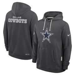 Dallas Cowboys Sideline Standard Issue Initial Home Dri-FIT Hoodie - Anthracite online