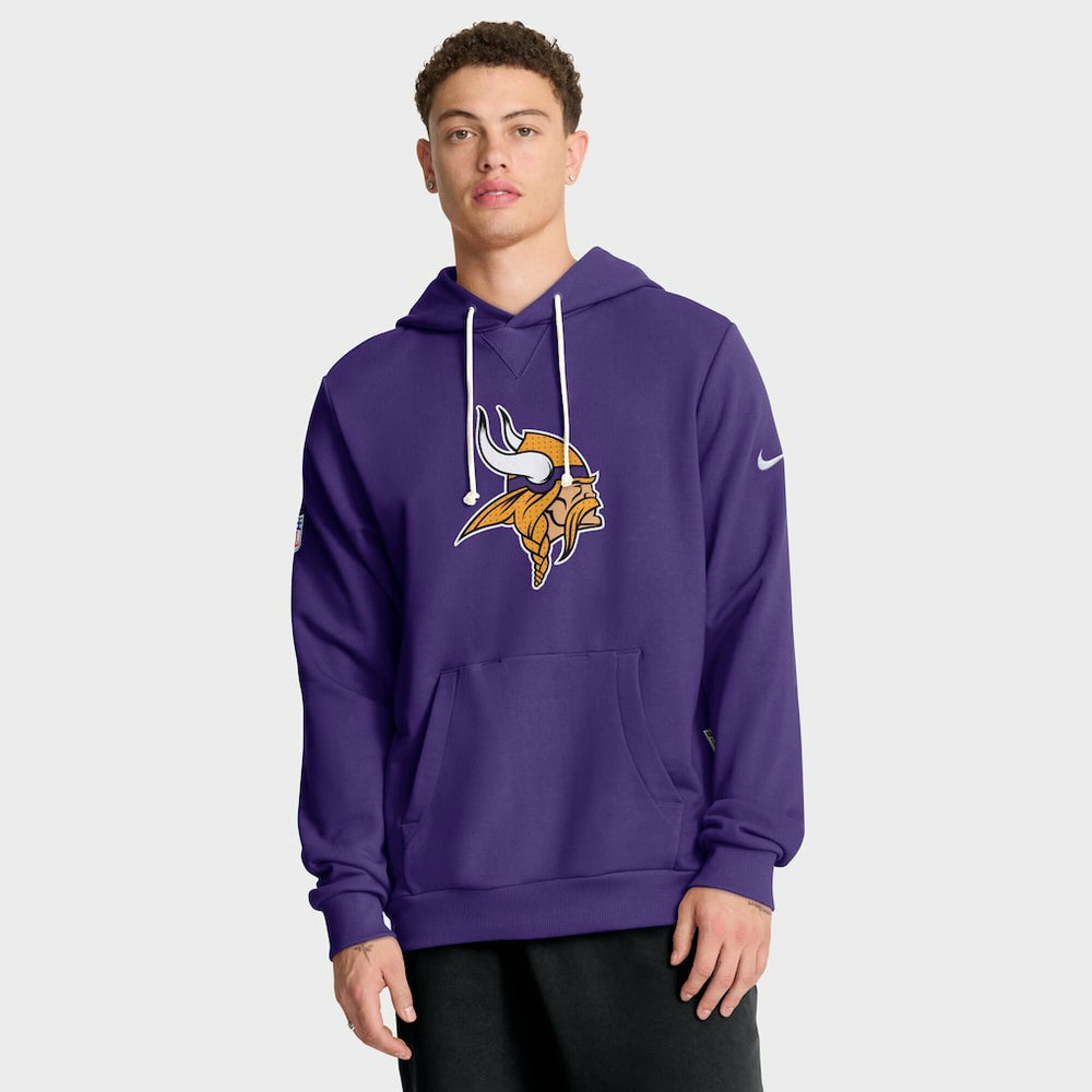 Minnesota Vikings Sideline Standard Issue Initial Home Dri-FIT Hoodie - Purple discount