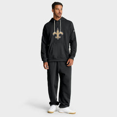 New Orleans Saints Sideline Standard Issue Initial Home Dri-FIT Hoodie - Black discount