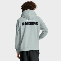 Las Vegas Raiders Sideline Standard Issue Initial Home Dri-FIT Hoodie - Silver on sale