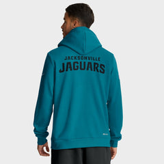 Jacksonville Jaguars Sideline Standard Issue Initial Home Dri-FIT Hoodie - Teal online