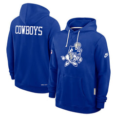 Dallas Cowboys Sideline Standard Issue Alt 2 Dri-FIT Hoodie - Royal sale