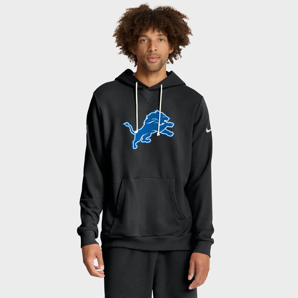 Detroit Lions Sideline Standard Issue Alt 2 Dri-FIT Hoodie - Black sale