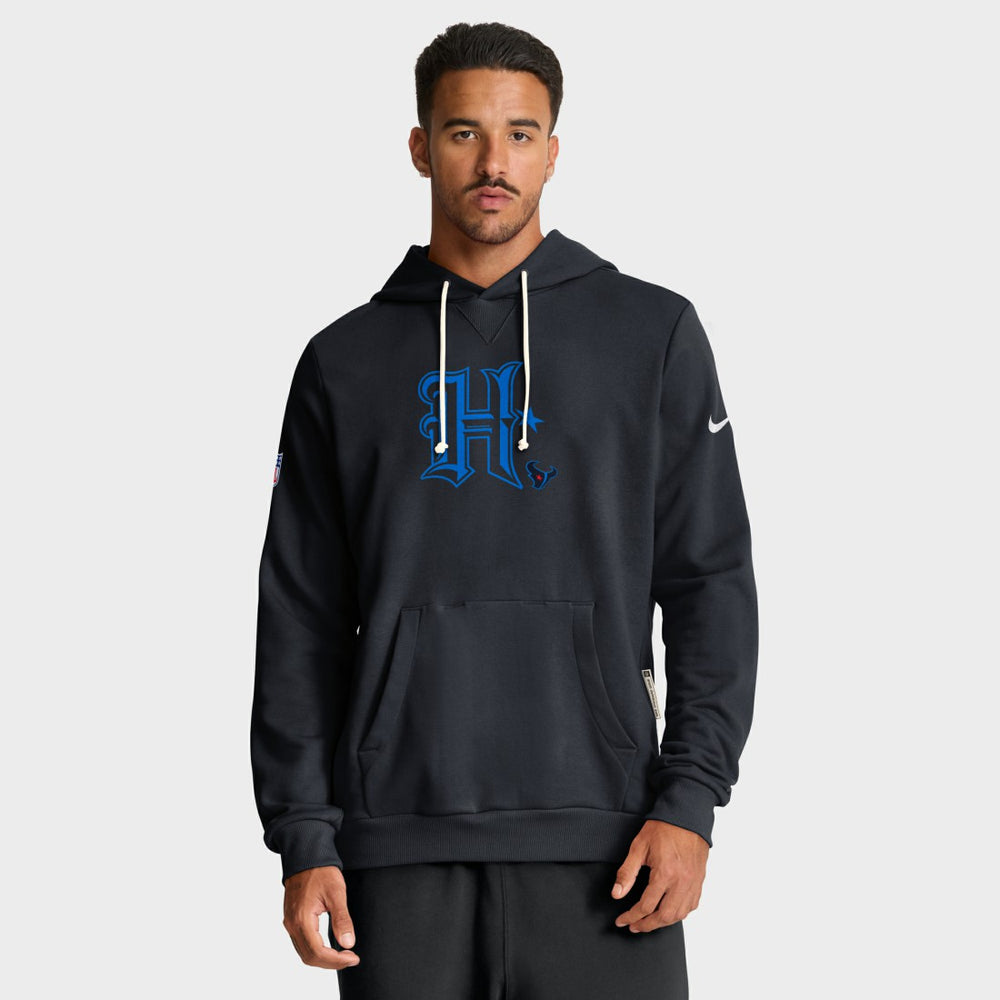 Houston Texans Sideline Standard Issue Alt 2 Dri-FIT Hoodie - Navy sale